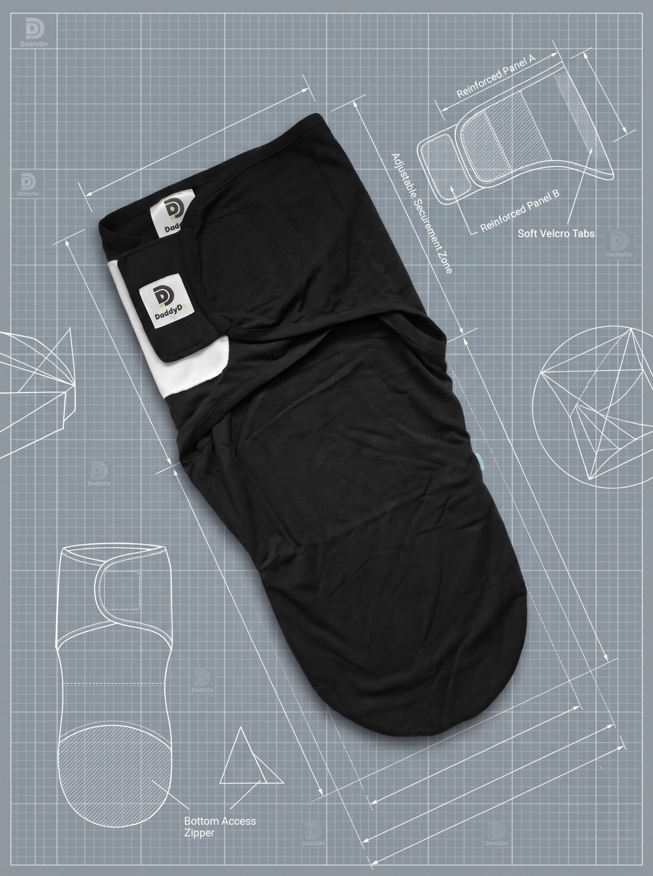 DaddyDo Tactical Sleep System (TSS) Swaddle